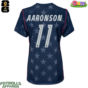 Förenta stater Brenden Aaronson #11 Bortatröja Kvinnor VM 2026 Kortärmad